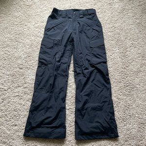 The north face snow board pants size small mens black